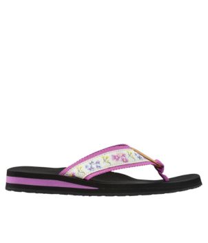 Women's Original Maine Isle Flip-Flops, Motif