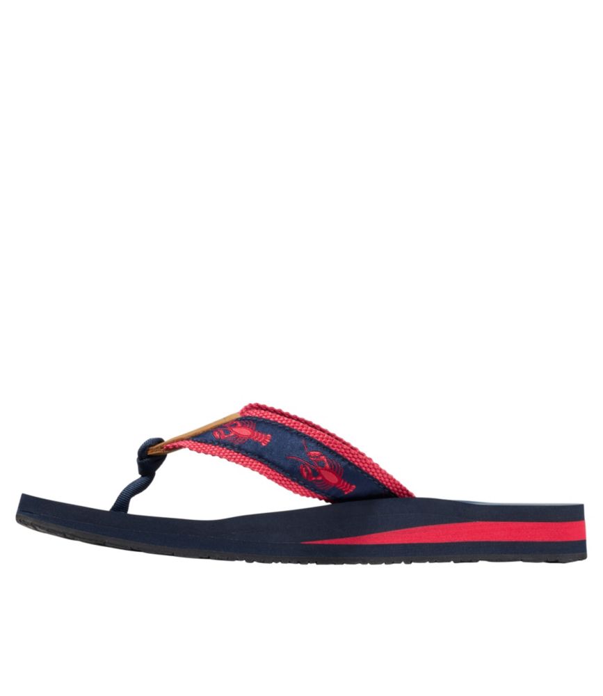 Women's Original Maine Isle Flip-Flops, Motif