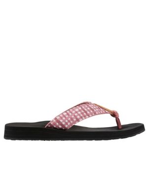 Women's Maine Isle Flip-Flops, Woven Print