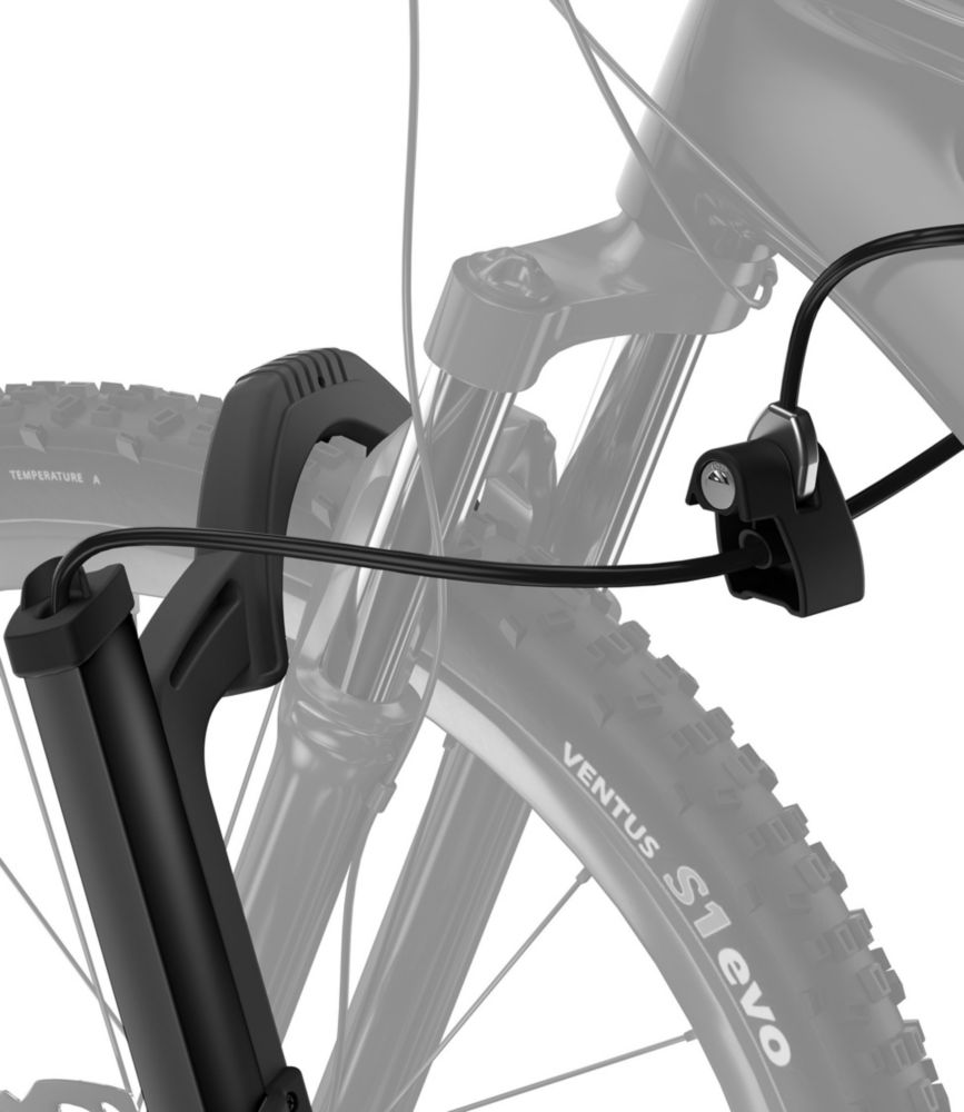 thule bike carrier lock