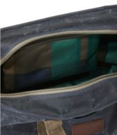 LL Bean Insulated Waxed-Canvas Tote, Medium