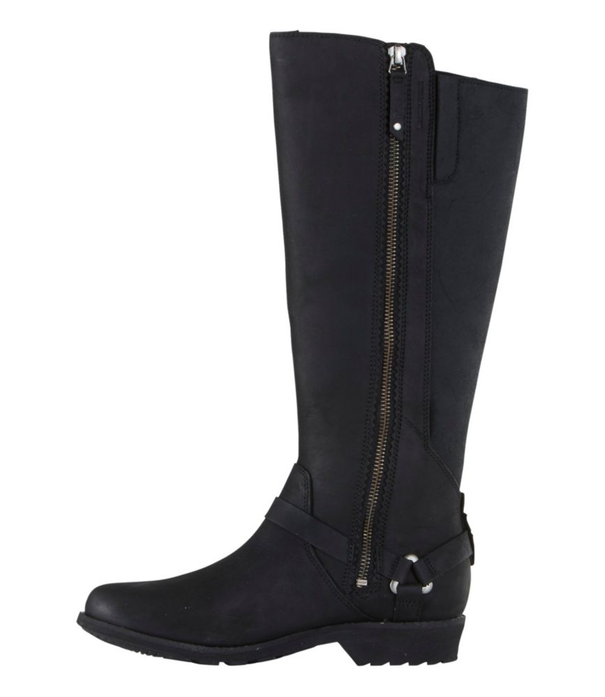 teva tall black boots