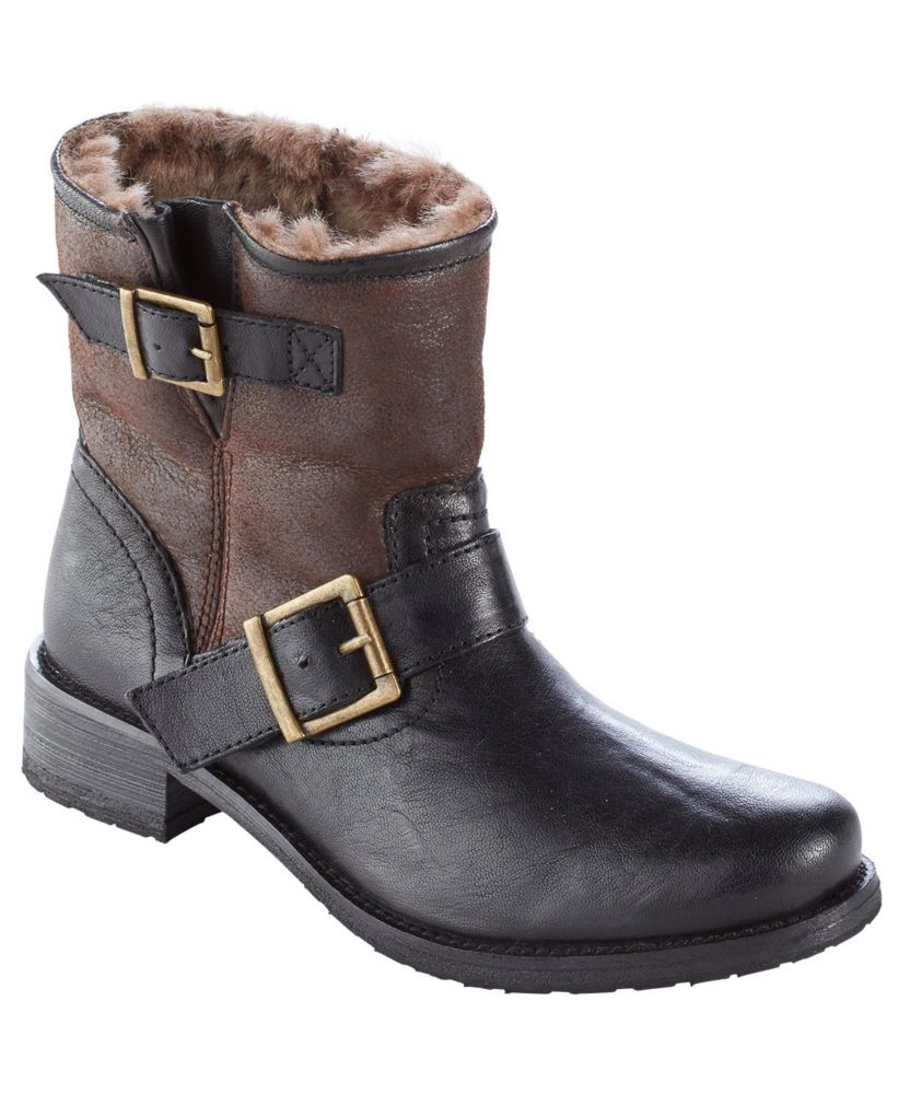 shearling boots womens