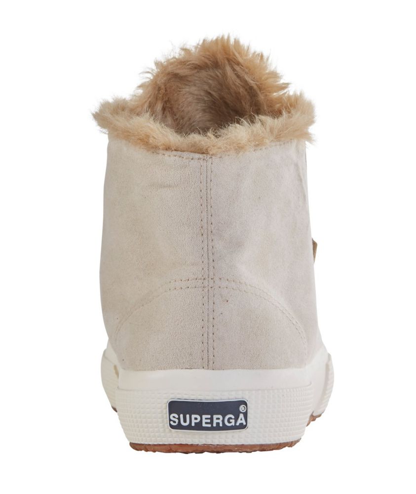 superga lined high top sneakers