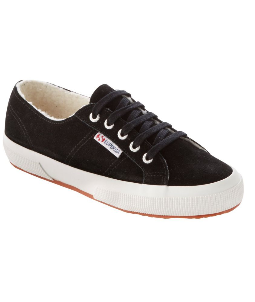 superga sherpa lined sneakers