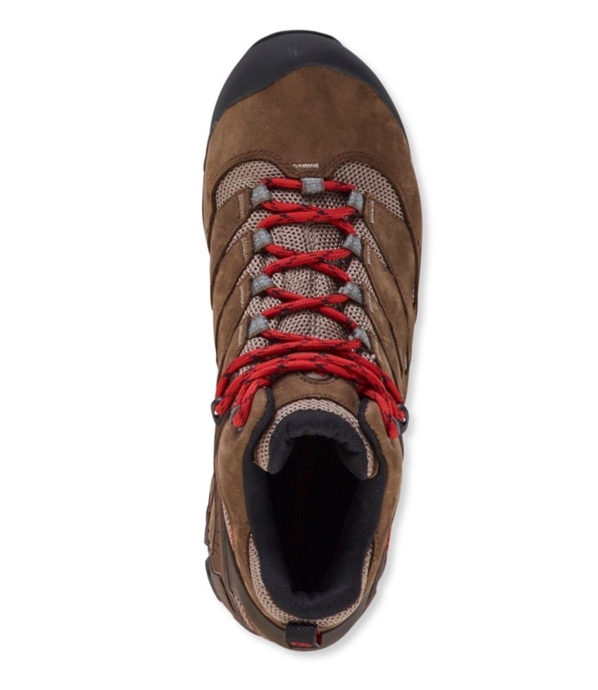 merrell men's chameleon 7 mid waterproof hiking boots