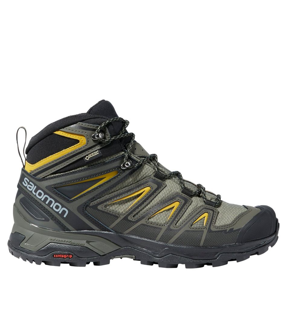 Men's Salomon X Ultra Mid 3 Gore-Tex Hikers | Hiking Boots & Shoes at