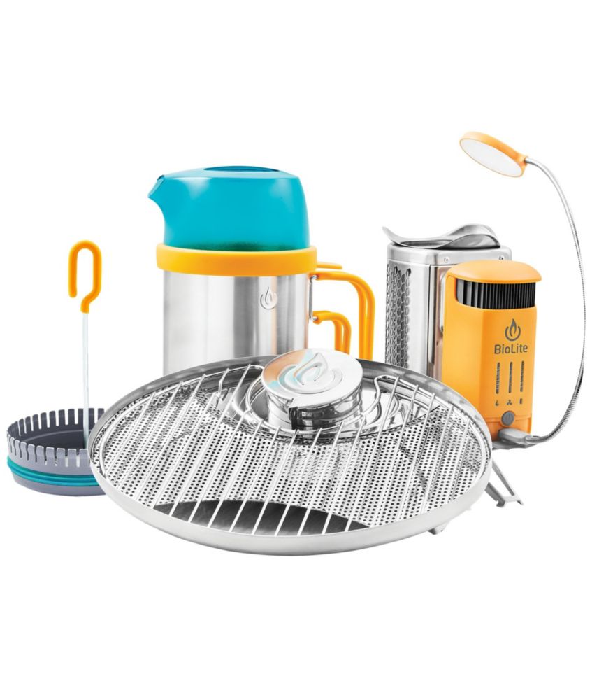 BioLite Camp Stove 2 Bundle with Coffee Press