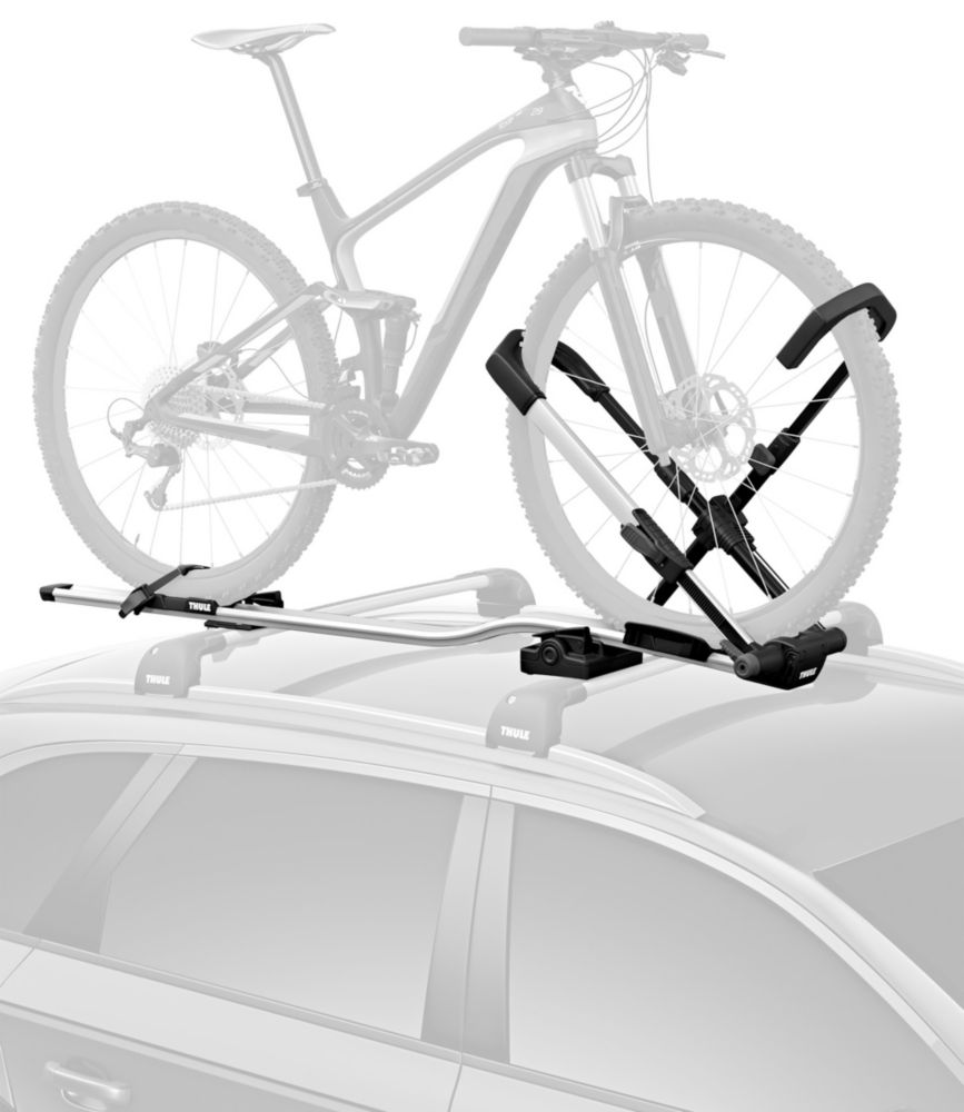 thule upride roof mounted bike rack