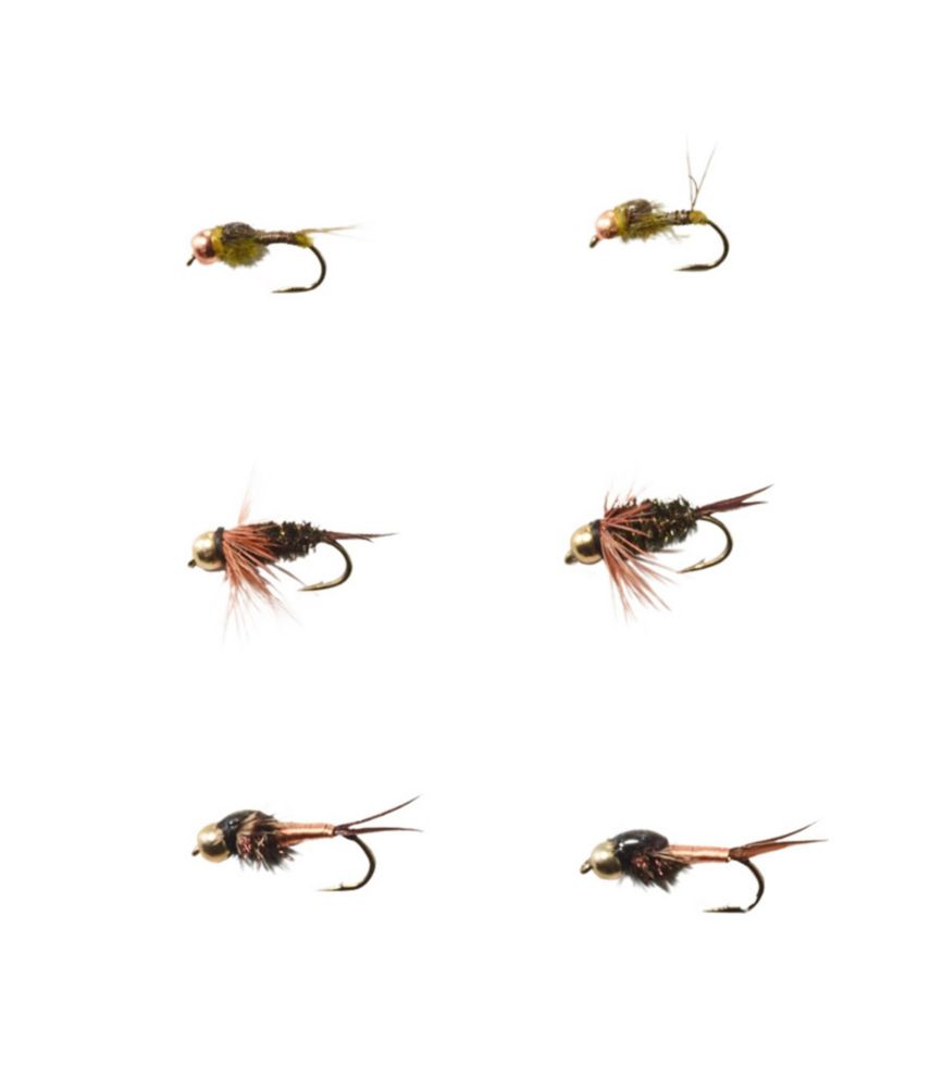 Umpqua Six-Piece Bead Head Nymph Selection