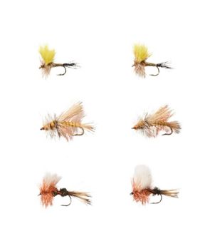 Umpqua Six-Piece Pocket Water Dry Fly Selection