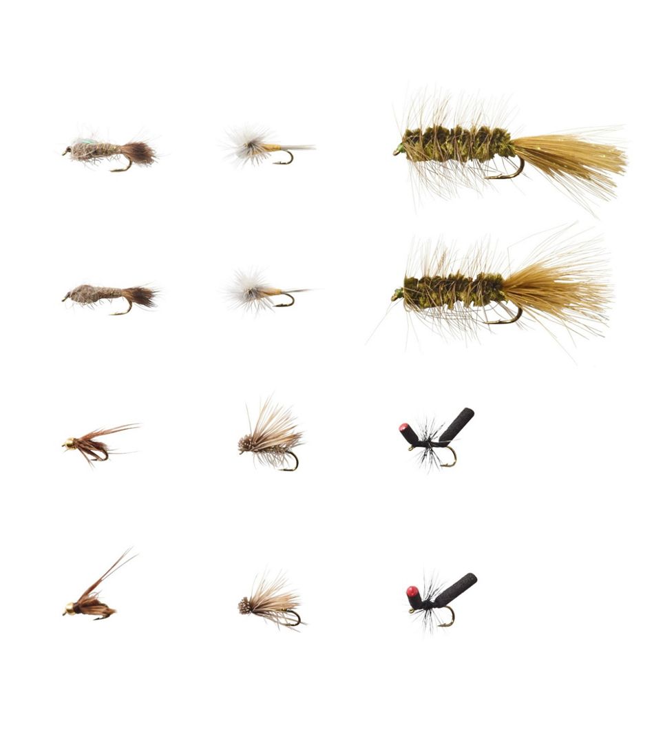 Umpqua 12-Piece Eastern Trout Fly Selection