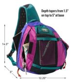 Adults' L.L.Bean Stowaway Sling Pack, Multicolored