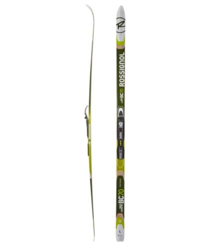 Adults Rossignol BC 70 Backcountry Skis with Mounted NNN BC