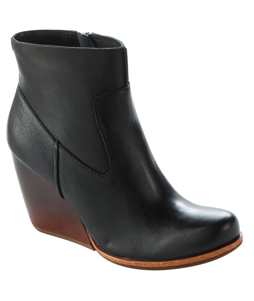 kork ease michelle wedge boots