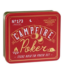 Campfire Poker Game Tin