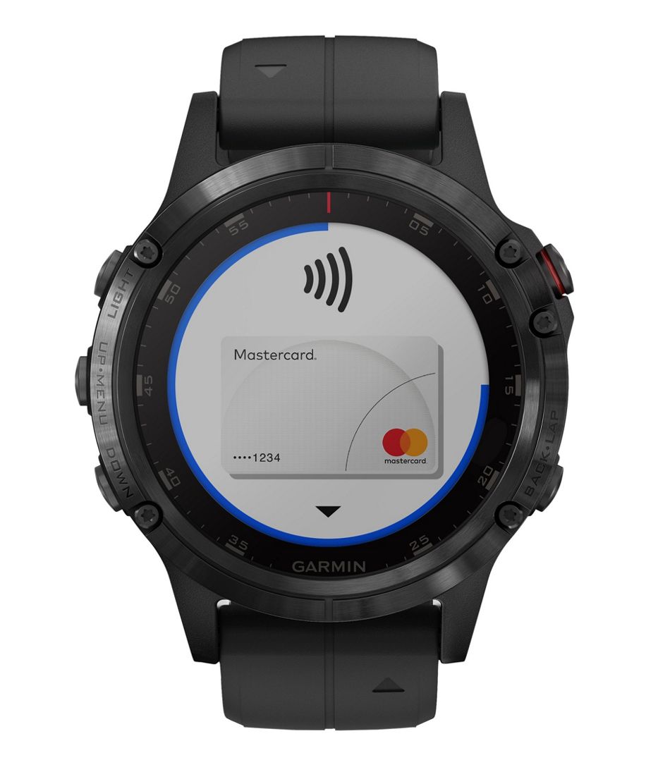aflevere Tilføj til At forurene Garmin Fenix 5 Plus GPS Fitness Watch, Sapphire | Electronics at L.L.Bean