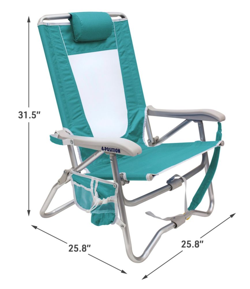 GCI BiFold Beach Chair Chairs at L.L.Bean