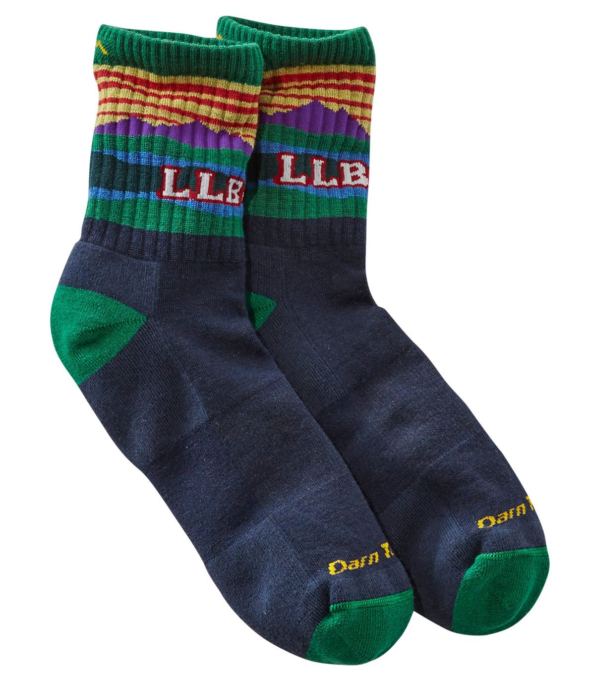 Kids' Darn Tough Katahdin Hiker Crew Socks at L.L. Bean