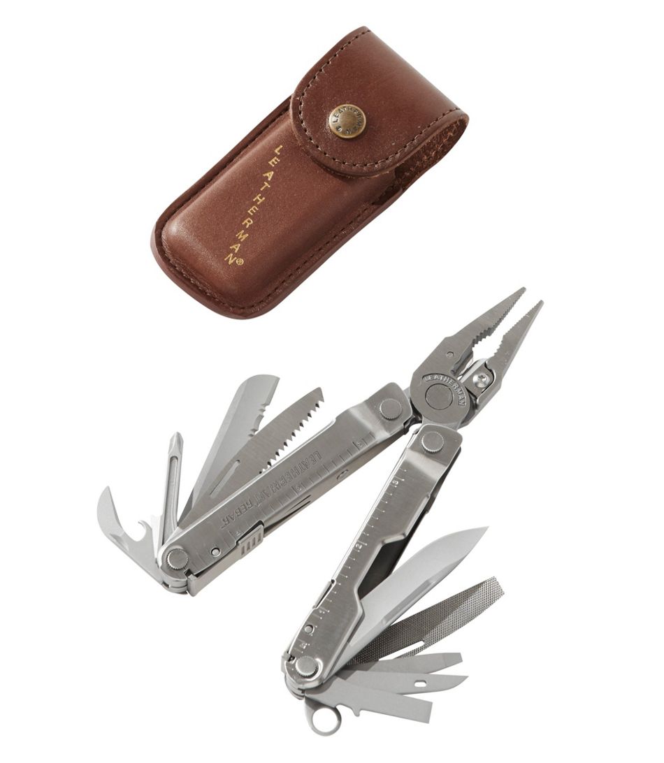 Letherman Rebar with Heritage Sheath. Great gift idea for outdoor enthusiast. 