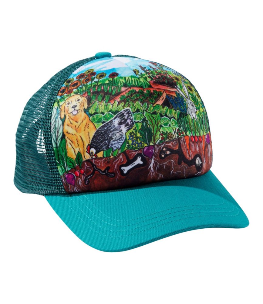 Sunday Afternoons Artist Series Trucker Hat Kids Garden Party M L