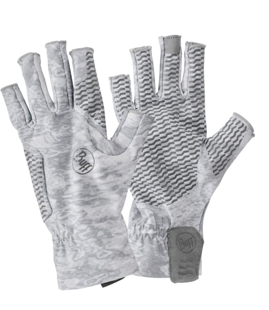 Fishing Gloves Sun Protection for Fresh & Saltwater Fishing BUFF Solar Gloves 