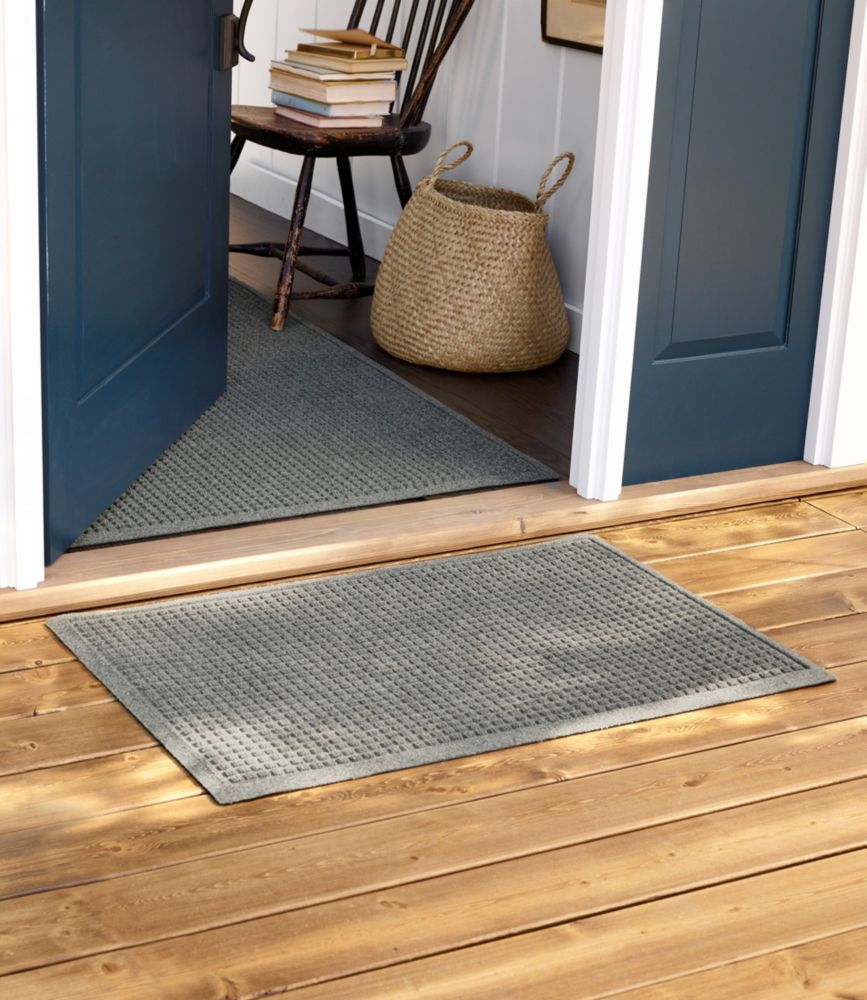 Everyspace Recycled Waterhog Doormat, Evergreen, small image number 5