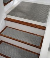 Everyspace Recycled Waterhog Mat, Stair Treads, Set of Four | Waterhog ...