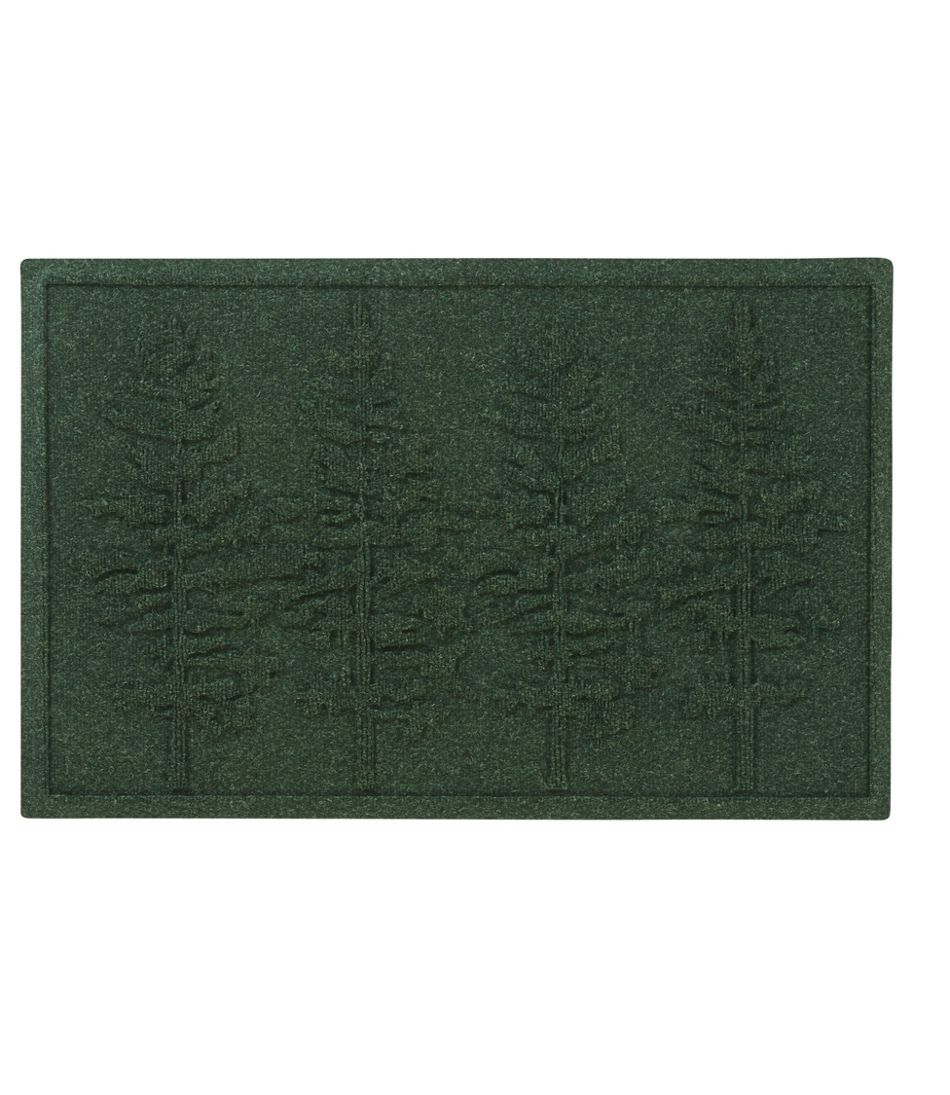 Everyspace Recycled Waterhog Doormat Fir Trees