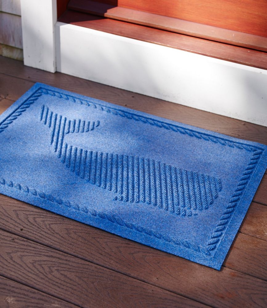 Everyspace Recycled Waterhog Doormat, Whale | Waterhog Mats At L.L.Bean