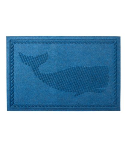 Blue Whale Vinyl Back Door Mat