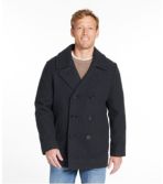 Ll bean store peacoat mens