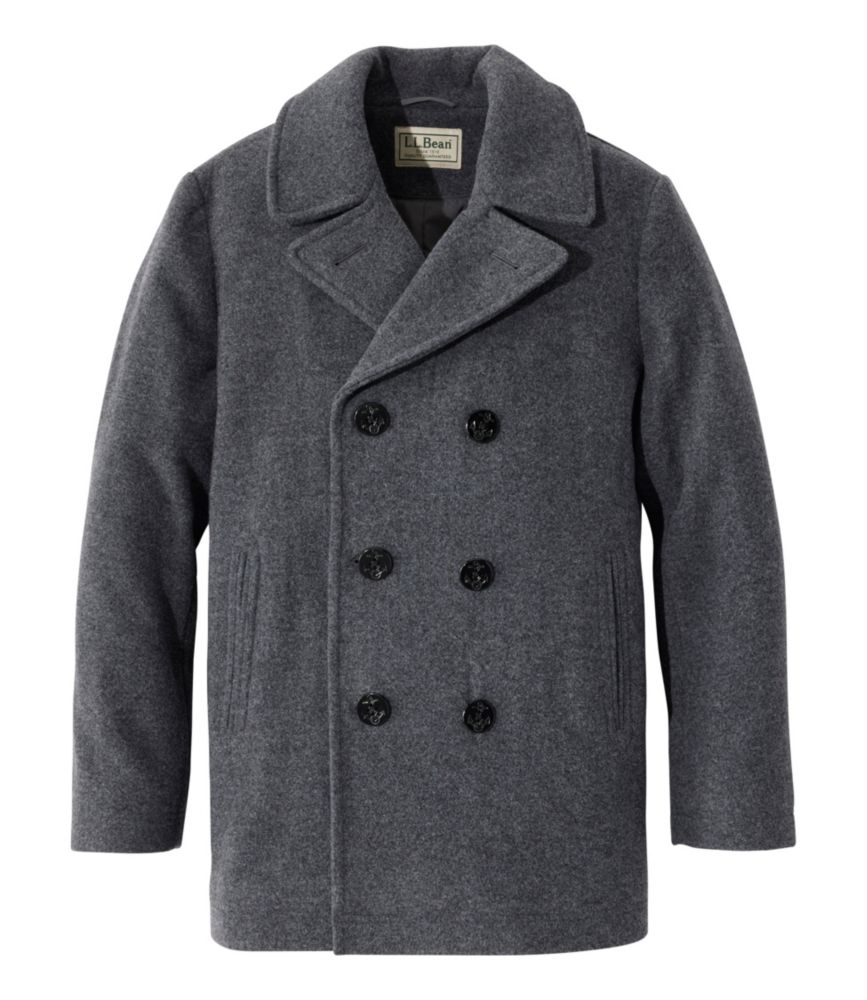 Men's L.L.Bean Wool Peacoat