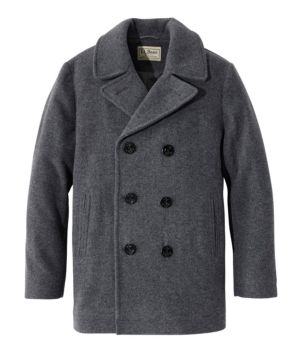 Men's L.L.Bean Wool Peacoat
