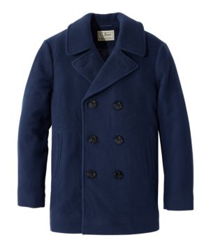 Men's L.L.Bean Wool Peacoat