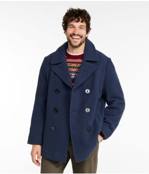 Men's L.L.Bean Wool Peacoat