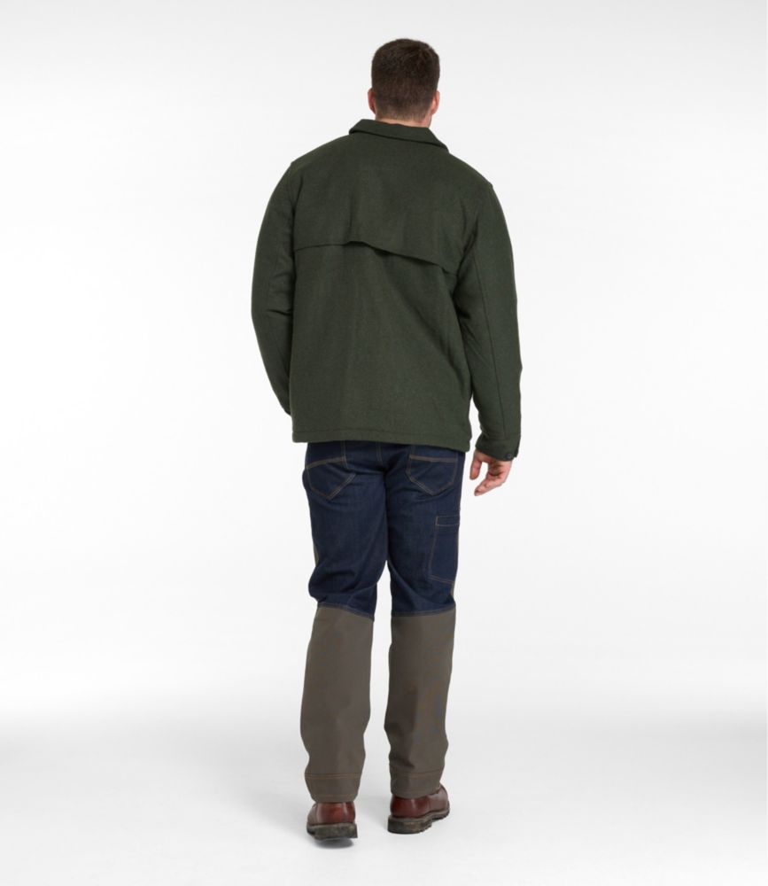 Men's Maine Guide Zip-Front Jac-Shirt with PrimaLoft, Loden, small image number 9