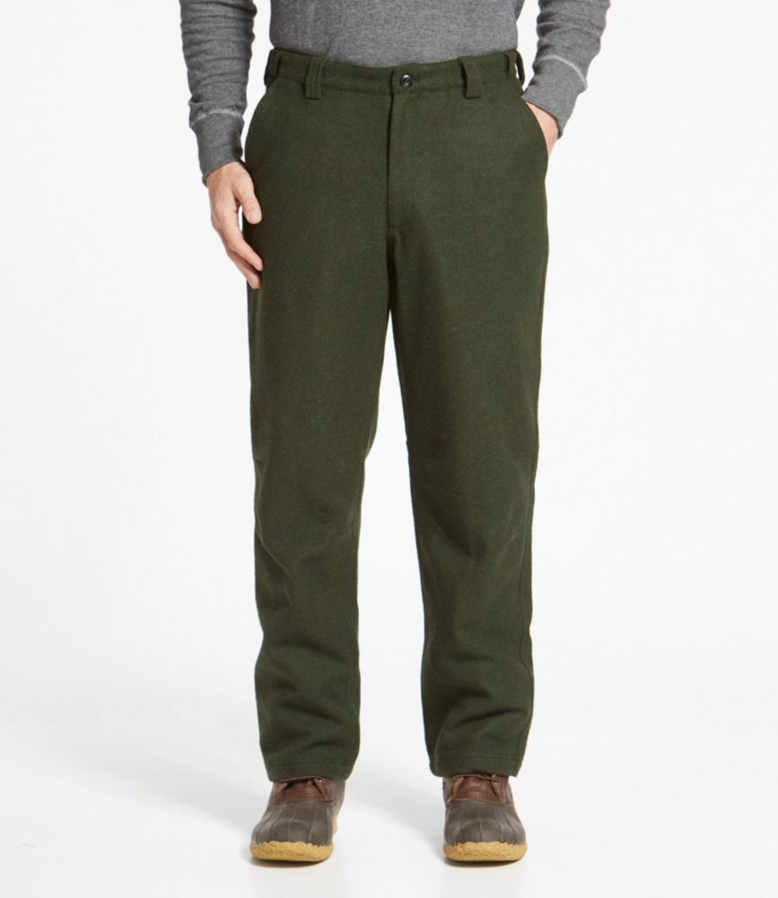 casual wool pants