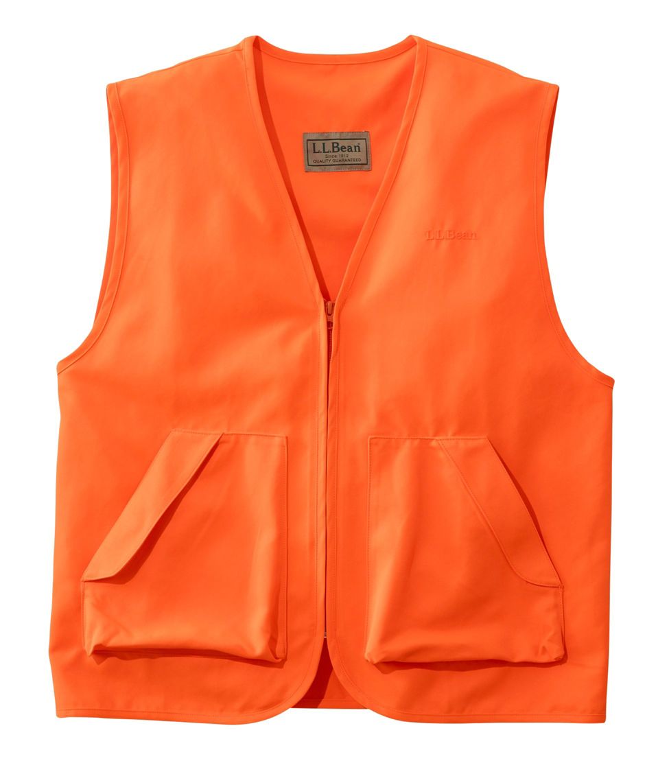 Blaze orange fleece outlet hunting vest