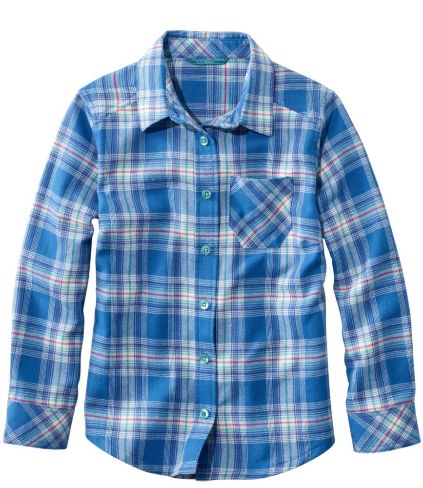 blue plaid shirt