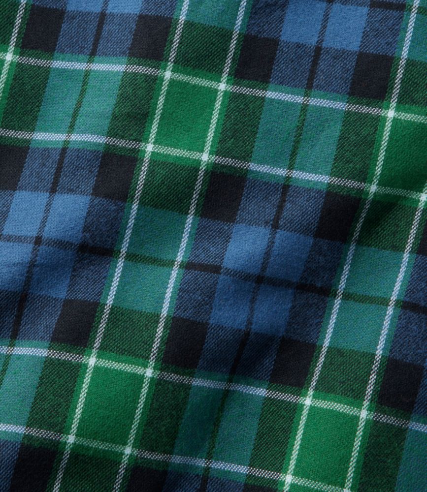 Women's L.L.Bean Flannel Sleep Pants, Plaid, Bright Mariner Plaid, small image number 5