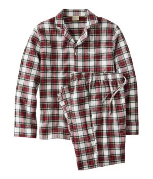 Men's Scotch Plaid Flannel Pajamas