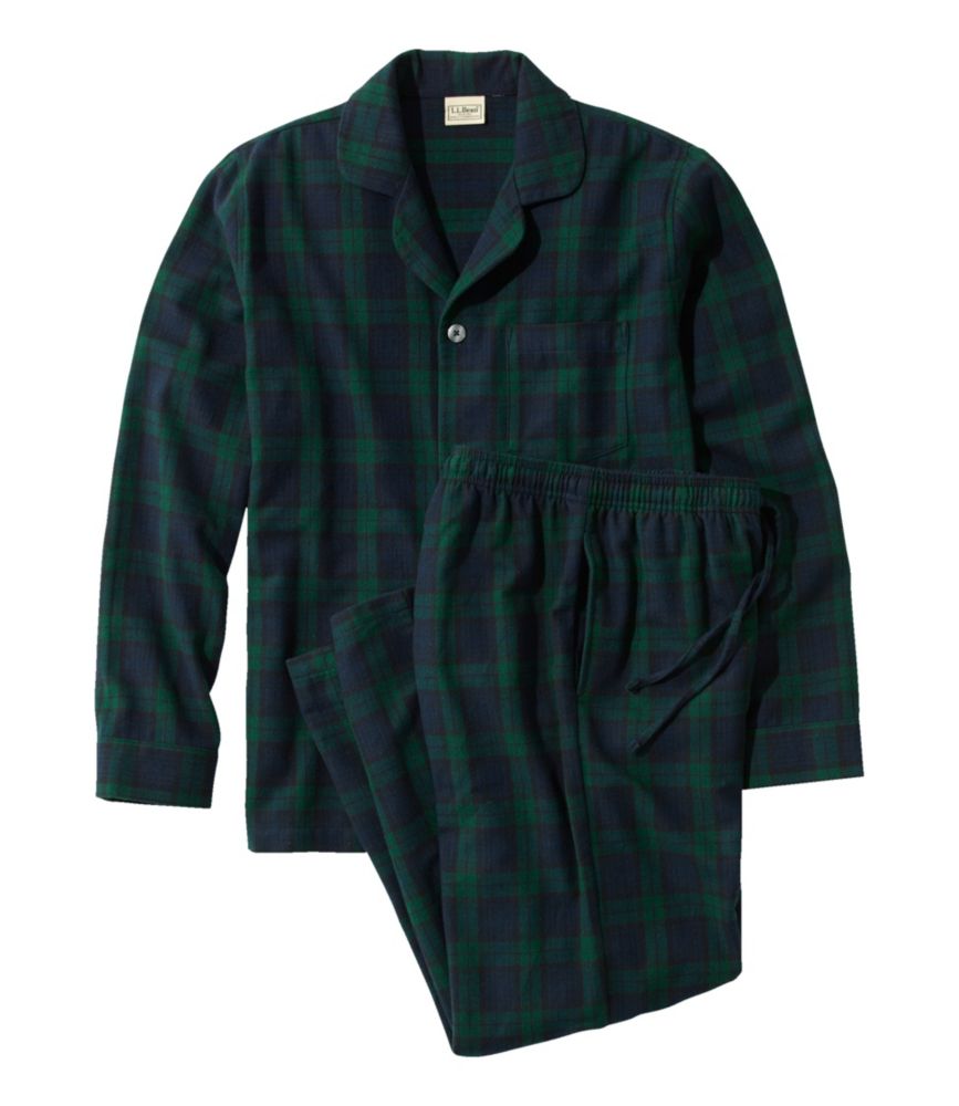 L.L.Bean Men’s Scotch Plaid Flannel Pajamas