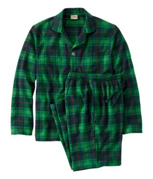 Men's Scotch Plaid Flannel Pajamas