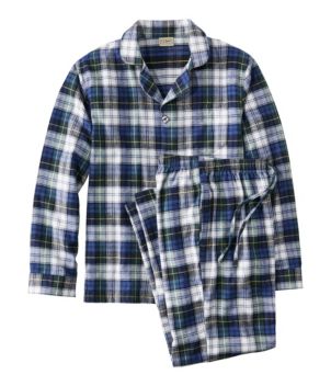 Tall mens flannel online pajamas