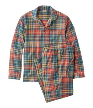 Men's Scotch Plaid Flannel Pajamas