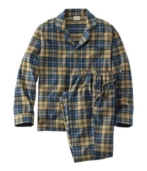 Men's Scotch Plaid Flannel Pajamas
