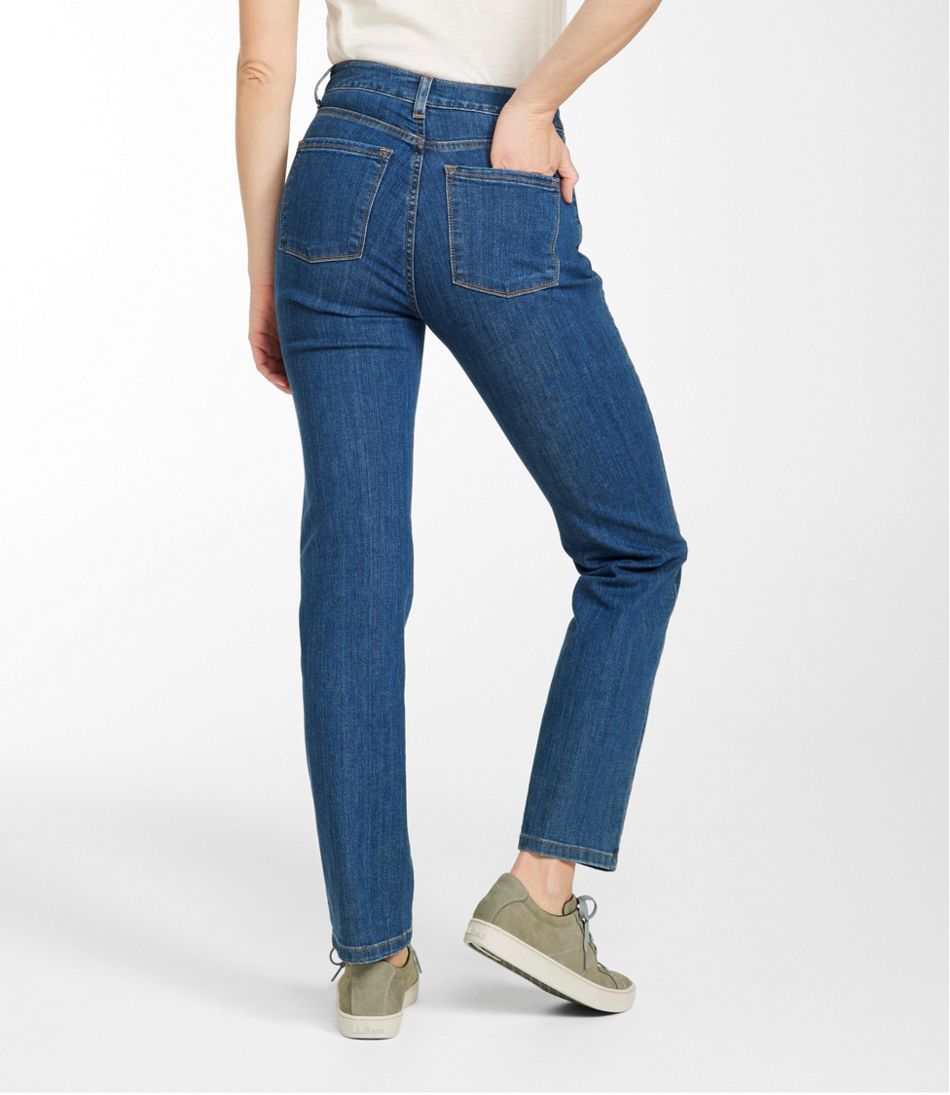 Women's True Shape Jeans, Straight-Leg | Straight at L.L.Bean