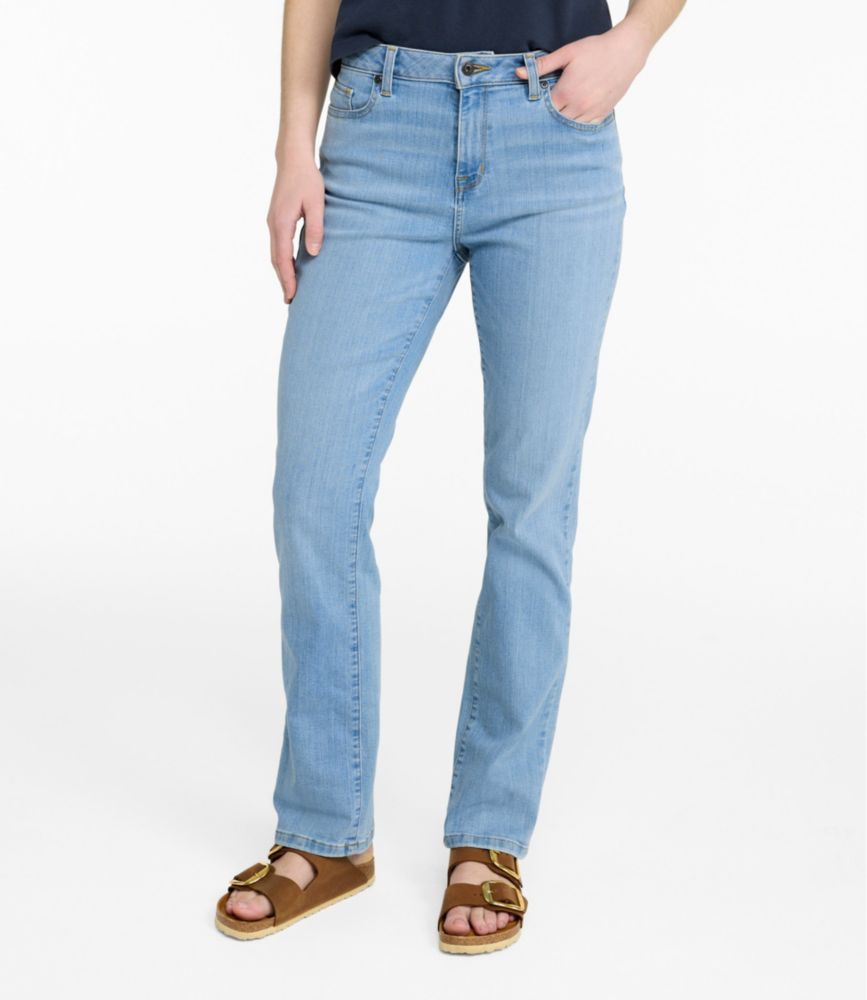 Women's True Shape Jeans, High-Rise Straight-Leg