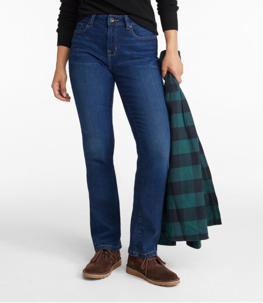 Women's True Shape Jeans, High-Rise Straight-Leg